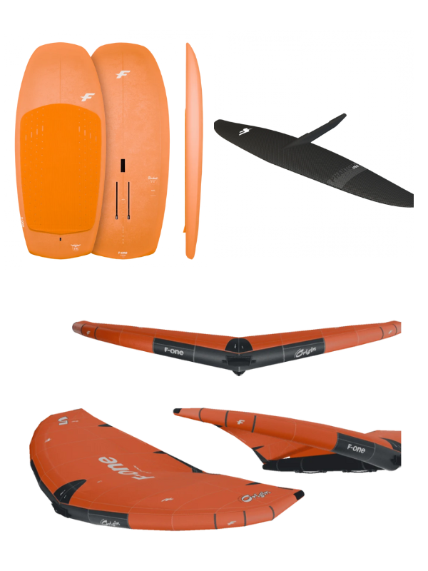 Progression Wingfoil Set – Rocket ASC 6'2 + Origin Wing +