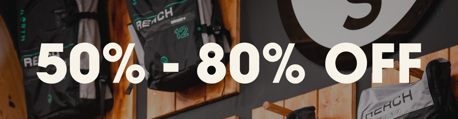 Kites & Boards 50% - 80%