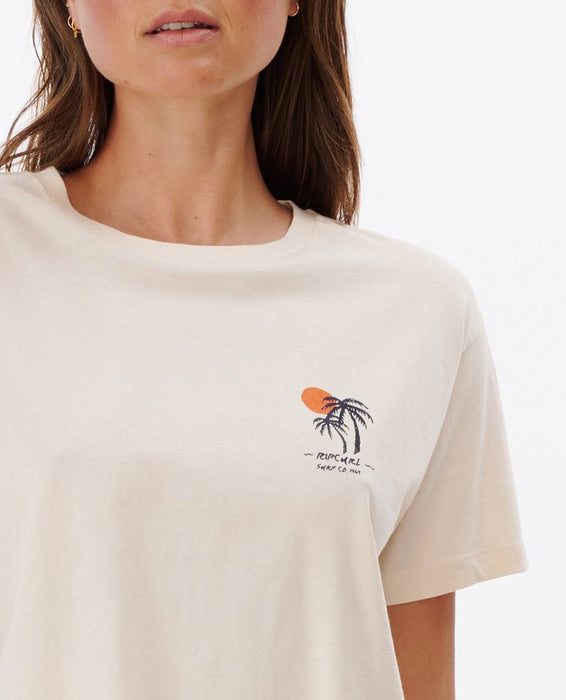 Tropic Sun Crop Tee