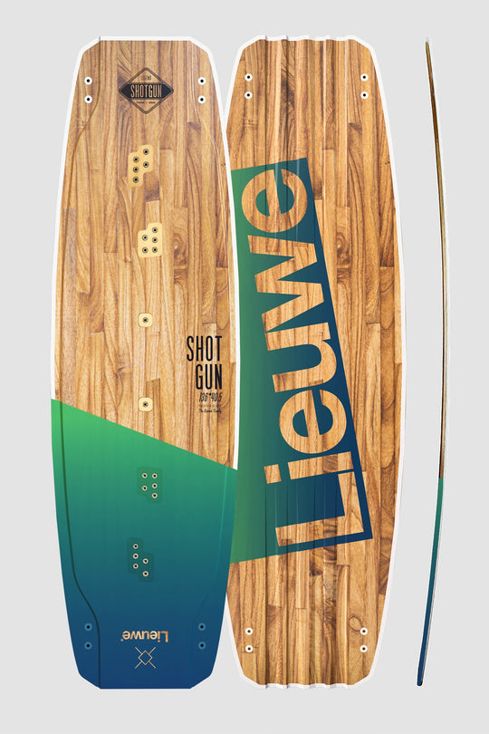 Shotgun Northern Light - Gradient Series - kiteboard twintip top and bottom