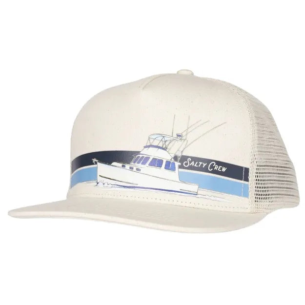 Water Line Navy A-Frame Trucker