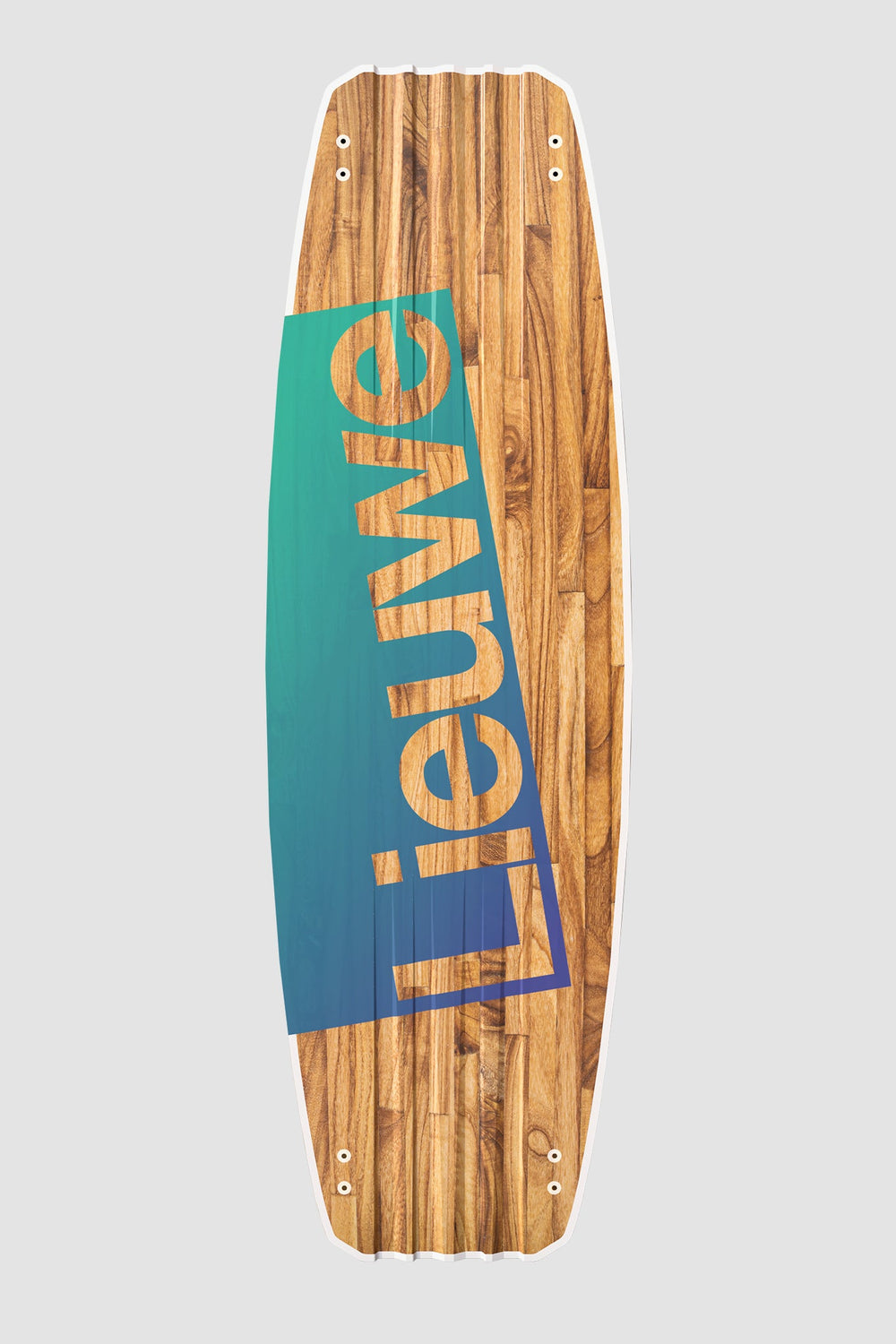 Shotgun Blue Lagoon - Gradient Series - Kiteboard Twintip bottom