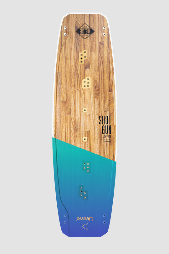 Shotgun Blue Lagoon - Gradient Series - Kiteboard Twintip front