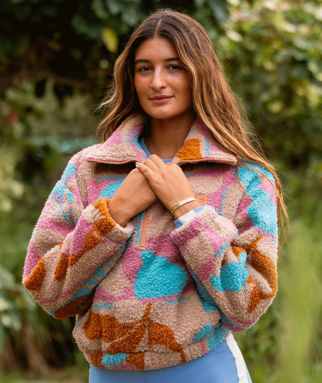 BARRA HALF ZIP - Oatmeal