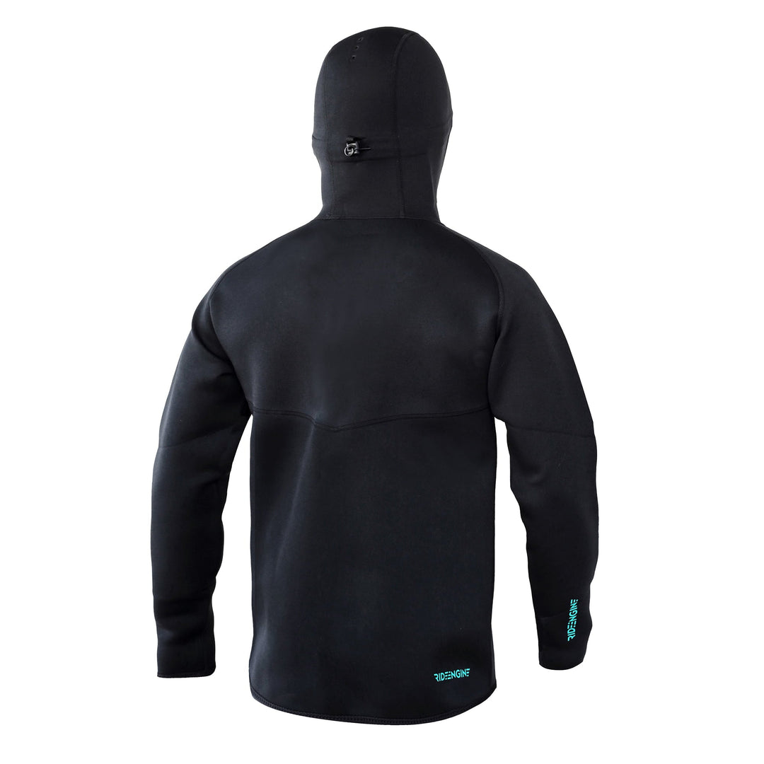 Performance Neoprene Hoodie - Black