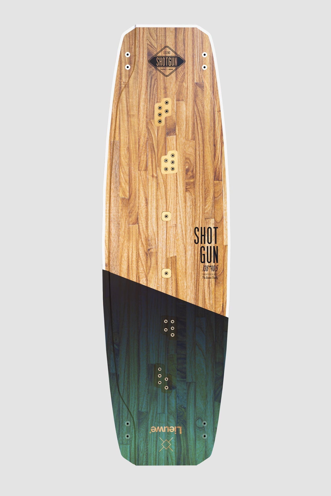 Shotgun Deep Sea - Gradient series - Kiteboard twintip top