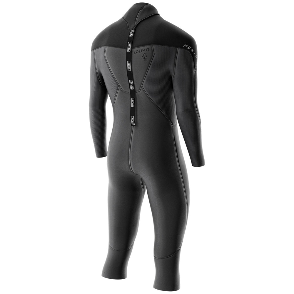 Prolimit Fusion Steamer 3/4 V-Zip 3/2 herenwetsuit – binnenkant vooraanzicht