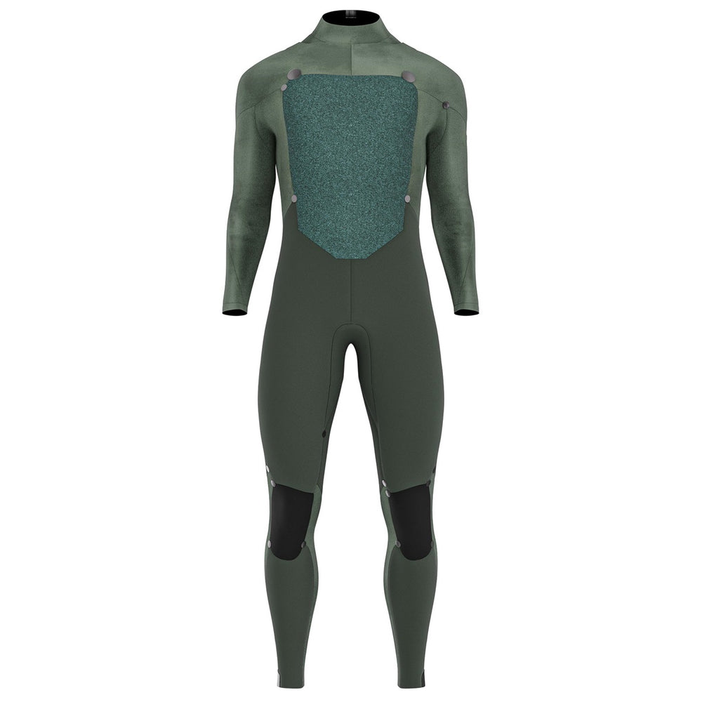 Prolimit ACE Steamer Freezip 4/3 herenwetsuit – binnenzijde vooraanzicht