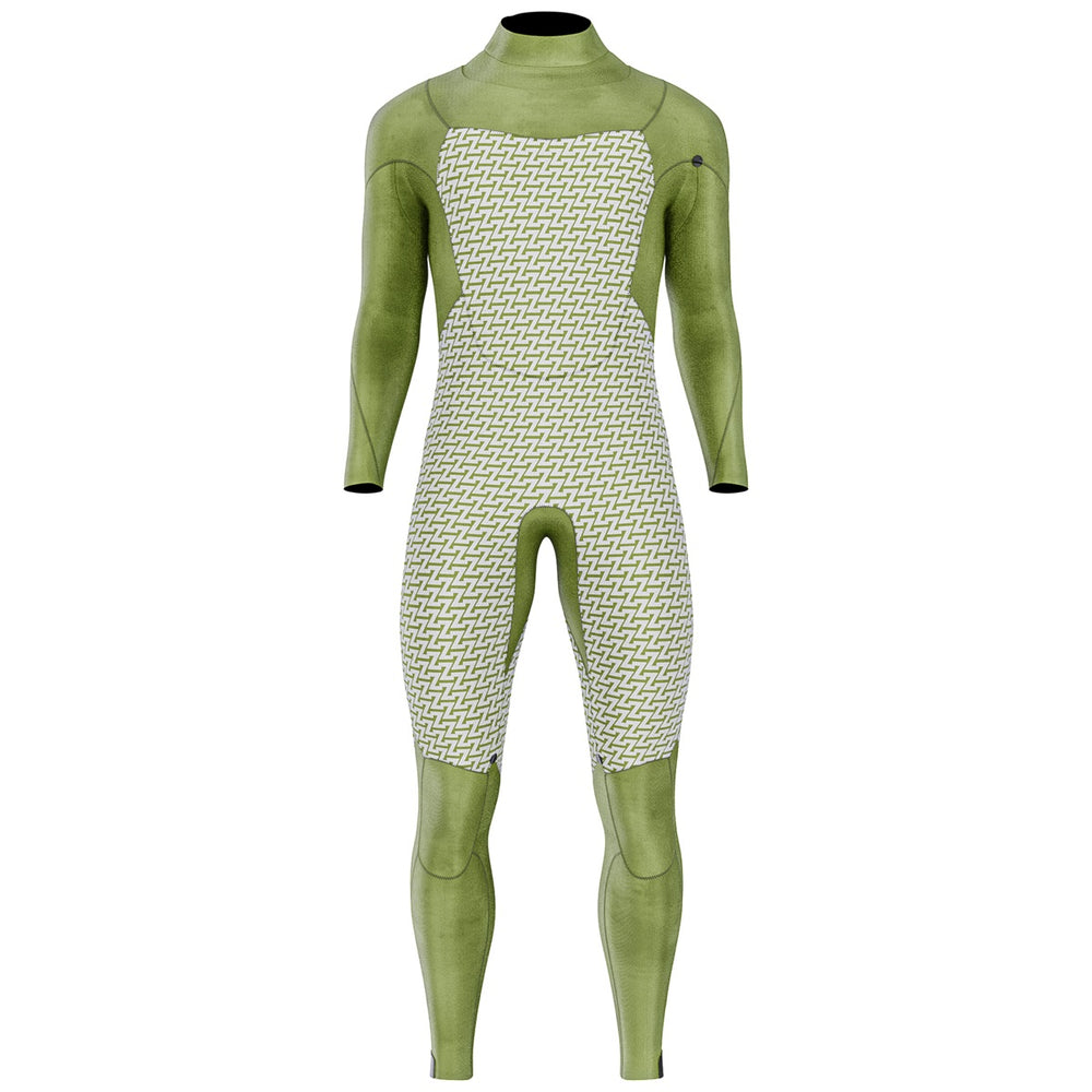 Prolimit Predator Steamer B-Zip 5/3 herenwetsuit – binnenzijde vooraanzicht