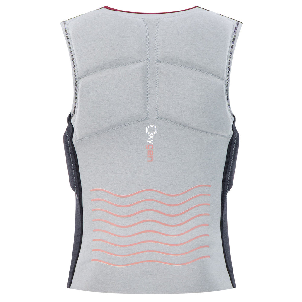 PureGirl Oxygen Stretch vest Half PaddedFrontzip