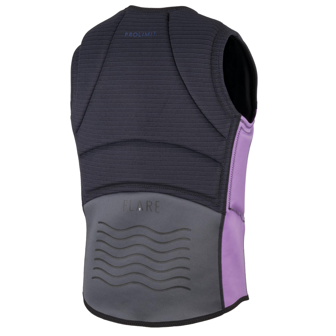 Flare Vest Half Padded Frontzip