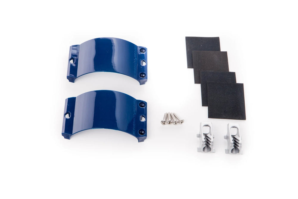 2x Clamcleat Strap, 4x Screws, 4x Rubber