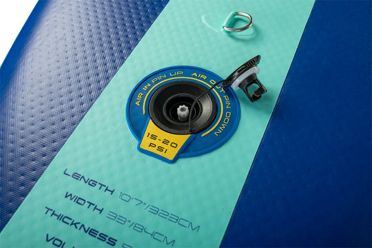Oxygen iWindSup 10'7" (FCD) With Leash