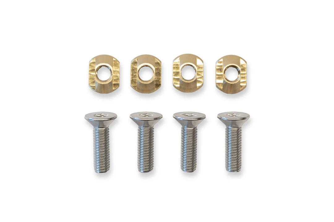 Plate Adapter Bolt Set M8x30 & T-Nuts Hard Boards