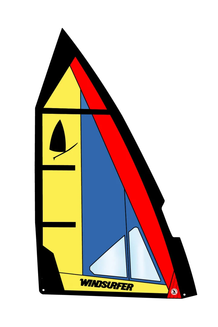 Windsurfer LT by Exocet Sail 5, 7 Blue/Yellow/Red