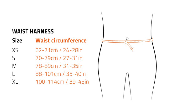 Wave / Freeride Waist Harness Size
