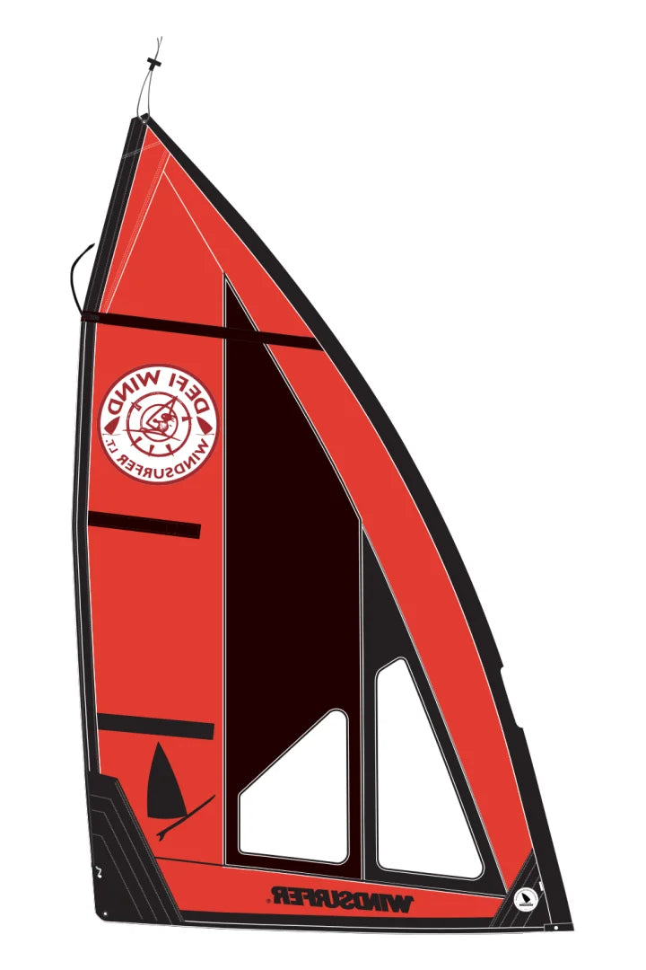 Windsurfer LT by Exocet Defi Wind Sail Red Black