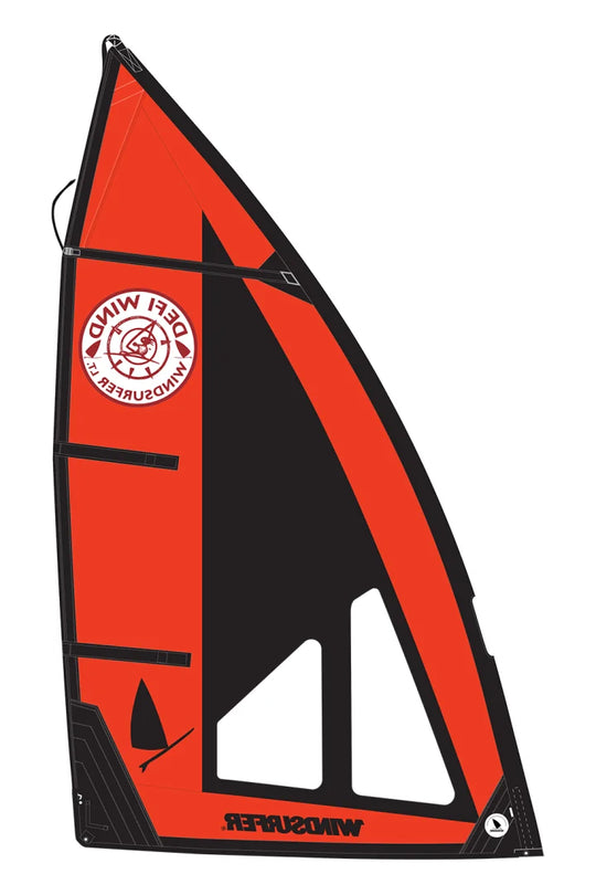 Windsurfer LT by Exocet Defi Wind Sail Red Black