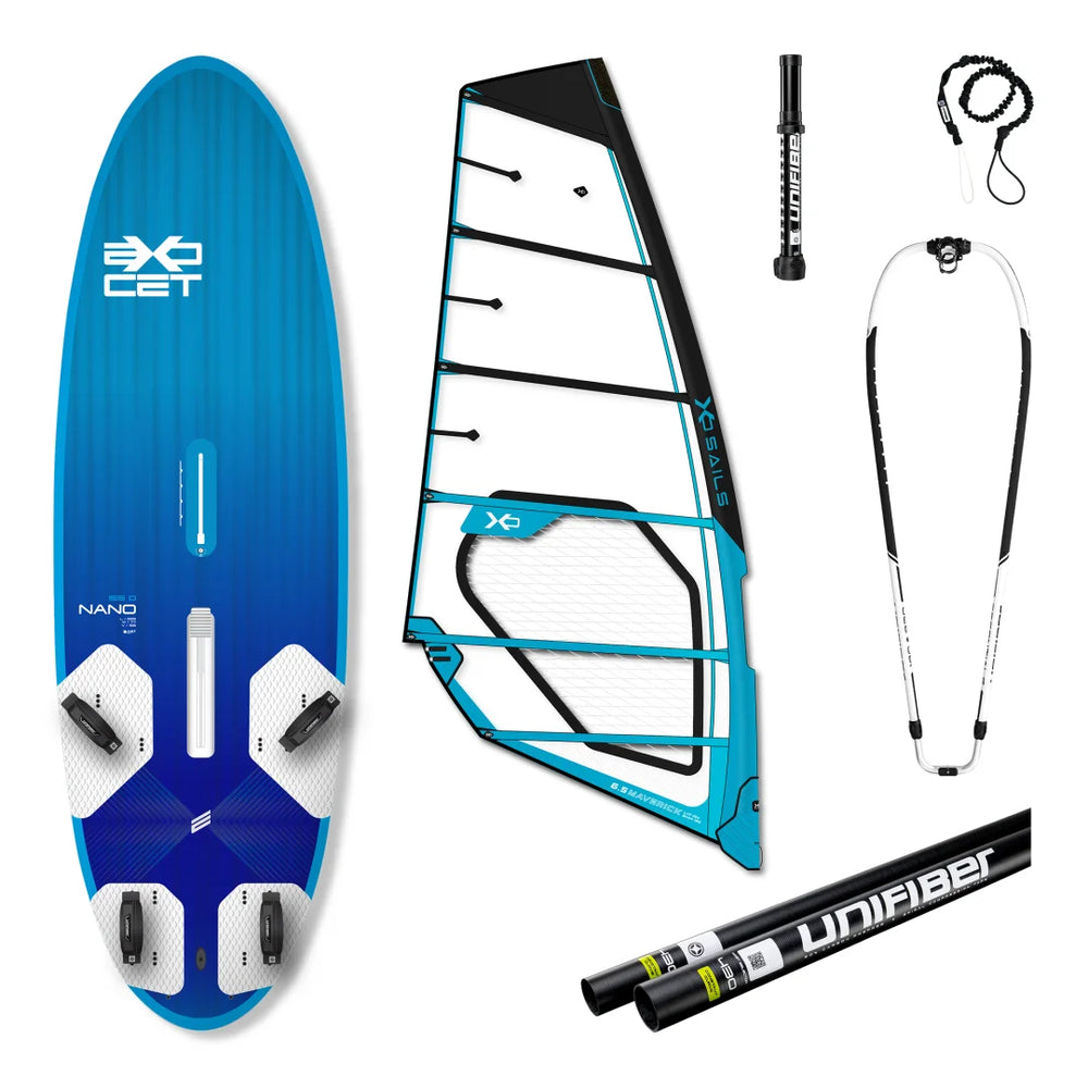 Nano V4 Daggerboard AST 155 & XO Sails Vega Rig
