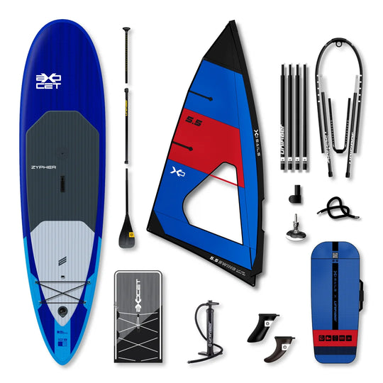 Zypher SL & XO Sails Swing Rig EPX Compact