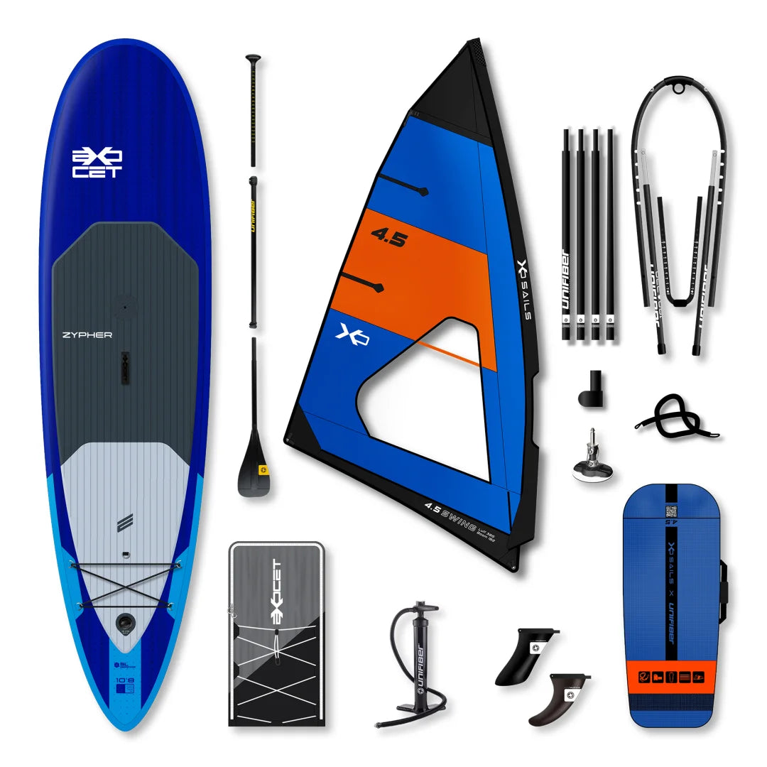 Zypher SL & XO Sails Swing Rig EPX Compact