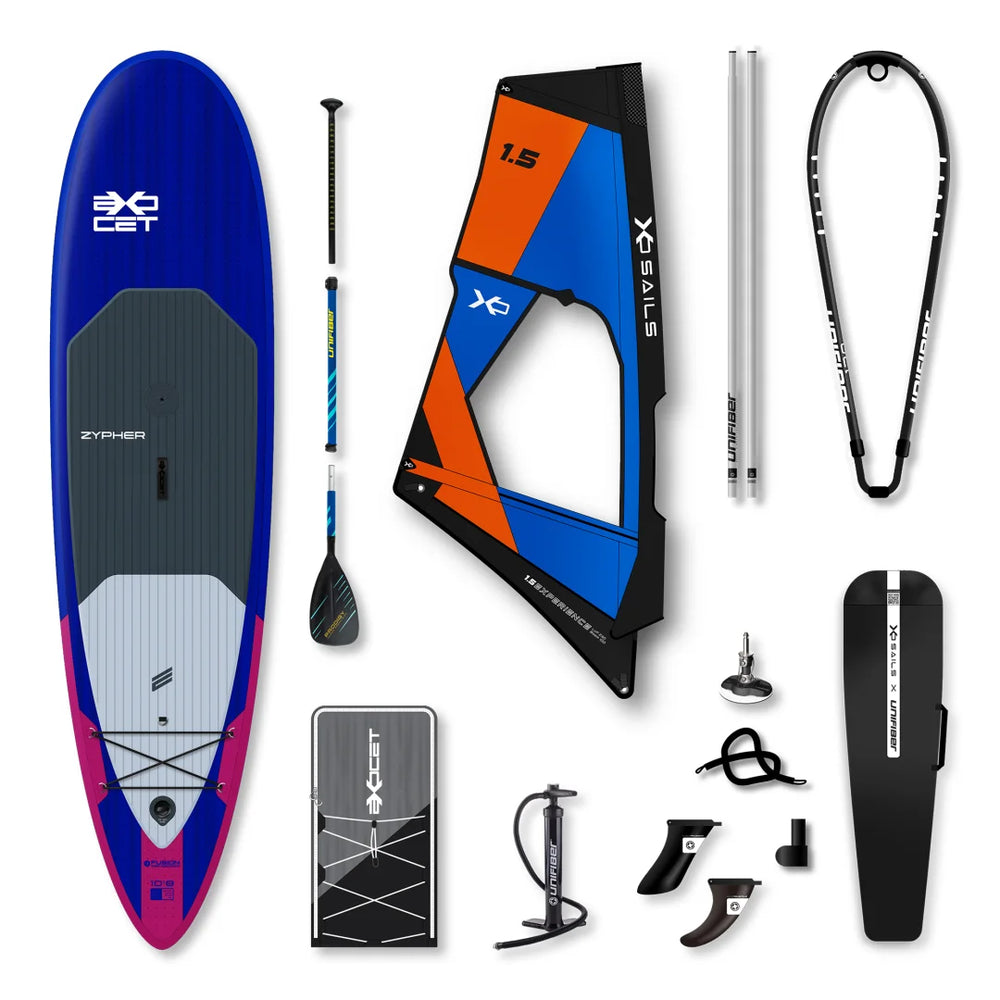 Zypher HP & XO Sails Experience TR Rig ALU