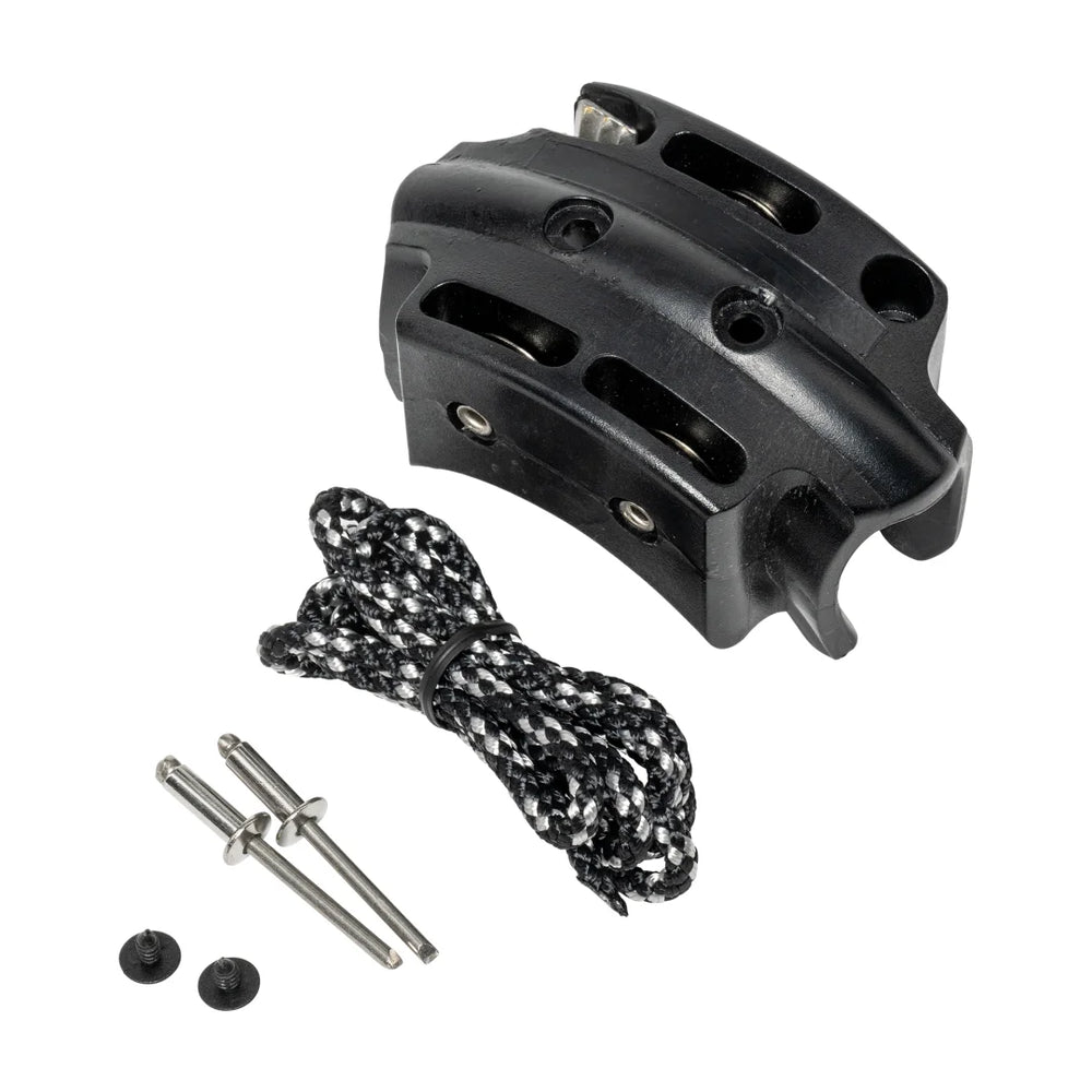 Boom Backend Pulley Block Fits 25, 7mm OD Diameter Tube