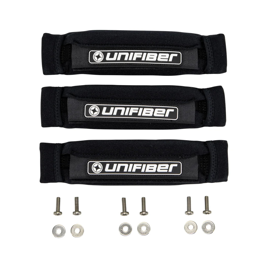 Neon Footstrap Set (3x) Incl. Srews & Washers