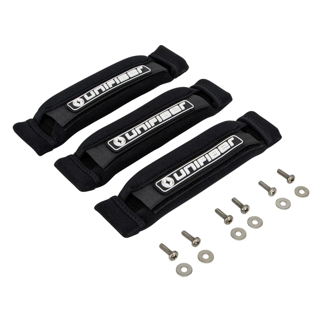 Neon Footstrap Set (3x) Incl. Srews & Washers