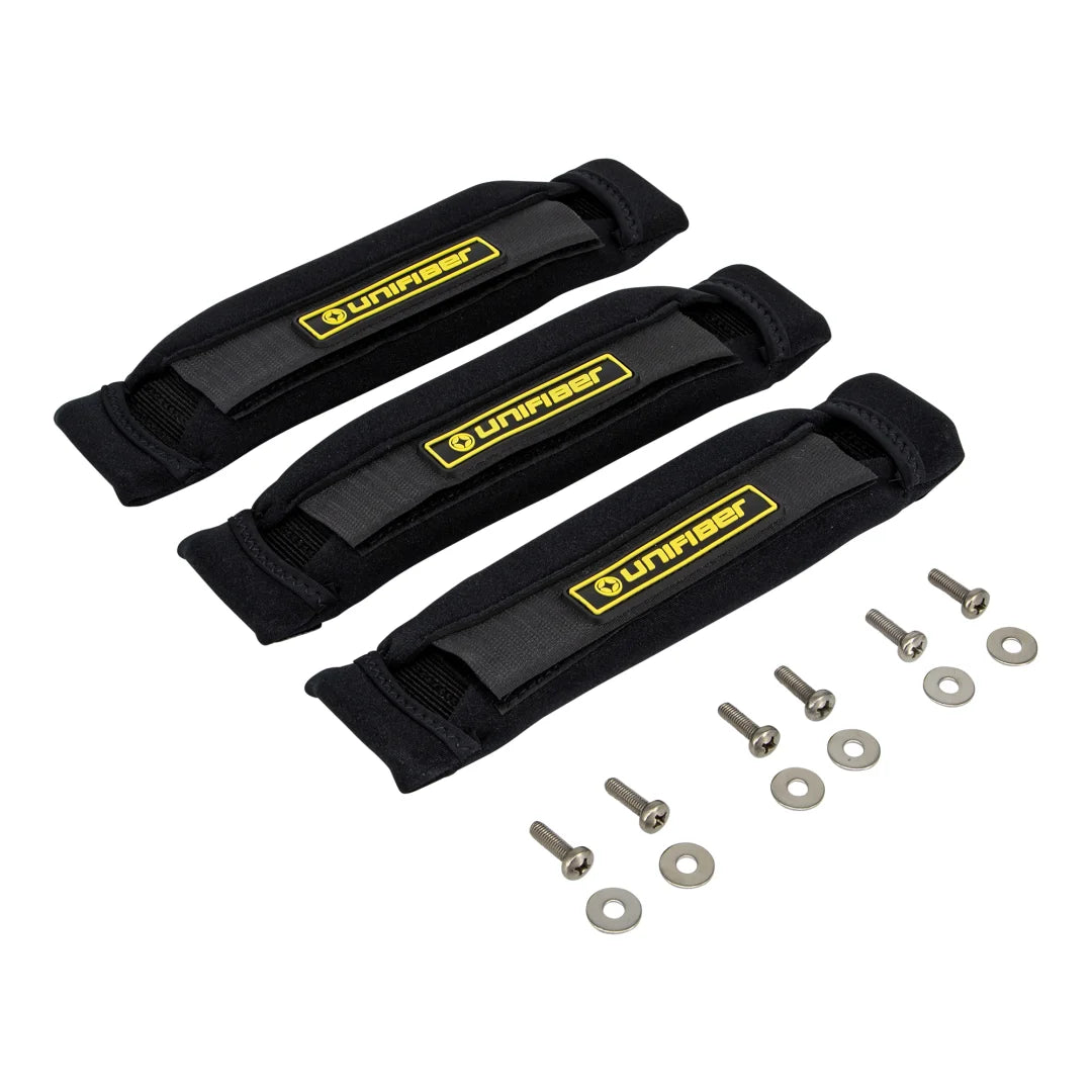 Neon Footstrap Set (3x) Incl. Srews & Washers