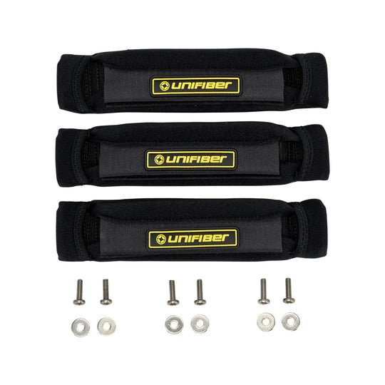 Neon Footstrap Set (3x) Incl. Srews & Washers