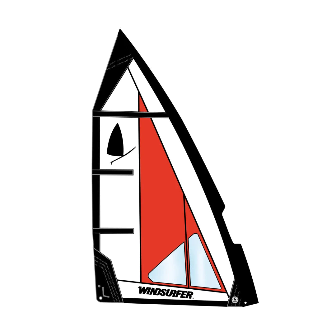 Windsurfer LT by Exocet Sail 5, 7 Red/White/Black