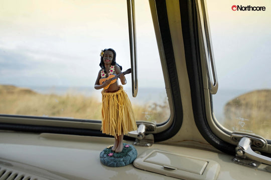 Hawaiian Hula Girl Dashboard