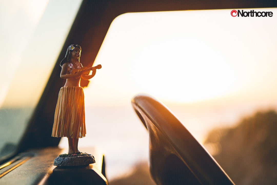 Hawaiian Hula Girl Dashboard