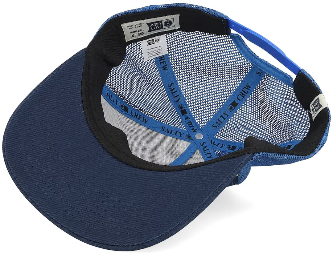 Water Line Navy A-Frame Trucker
