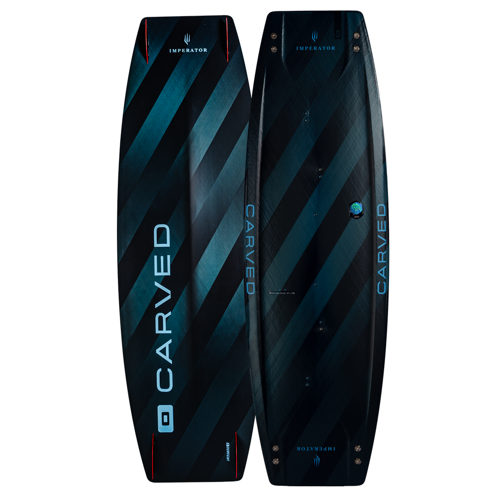 CARVED Imperator 7 limited edition blue top and bottom view