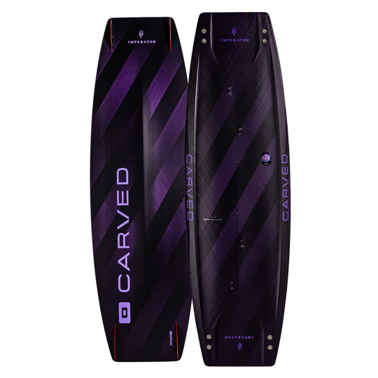CARVED Imperator 7 limited edition purple top and bottom view