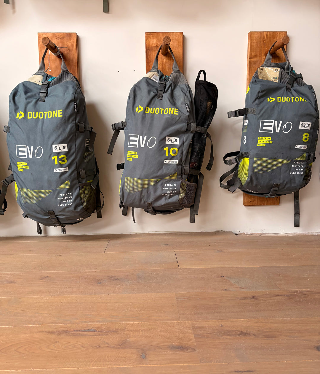 Evo SLS 8m, 10m, 13m & Click Bar - Used
