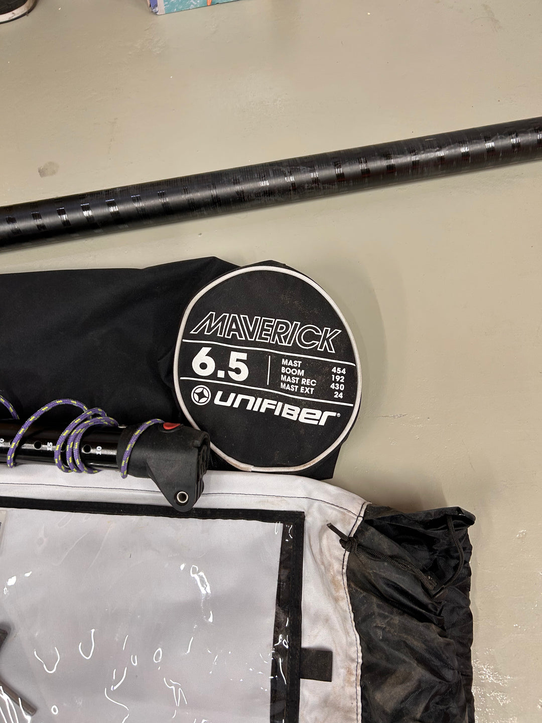 Complete Beginner Windsurf Set 6.5 Unifiber