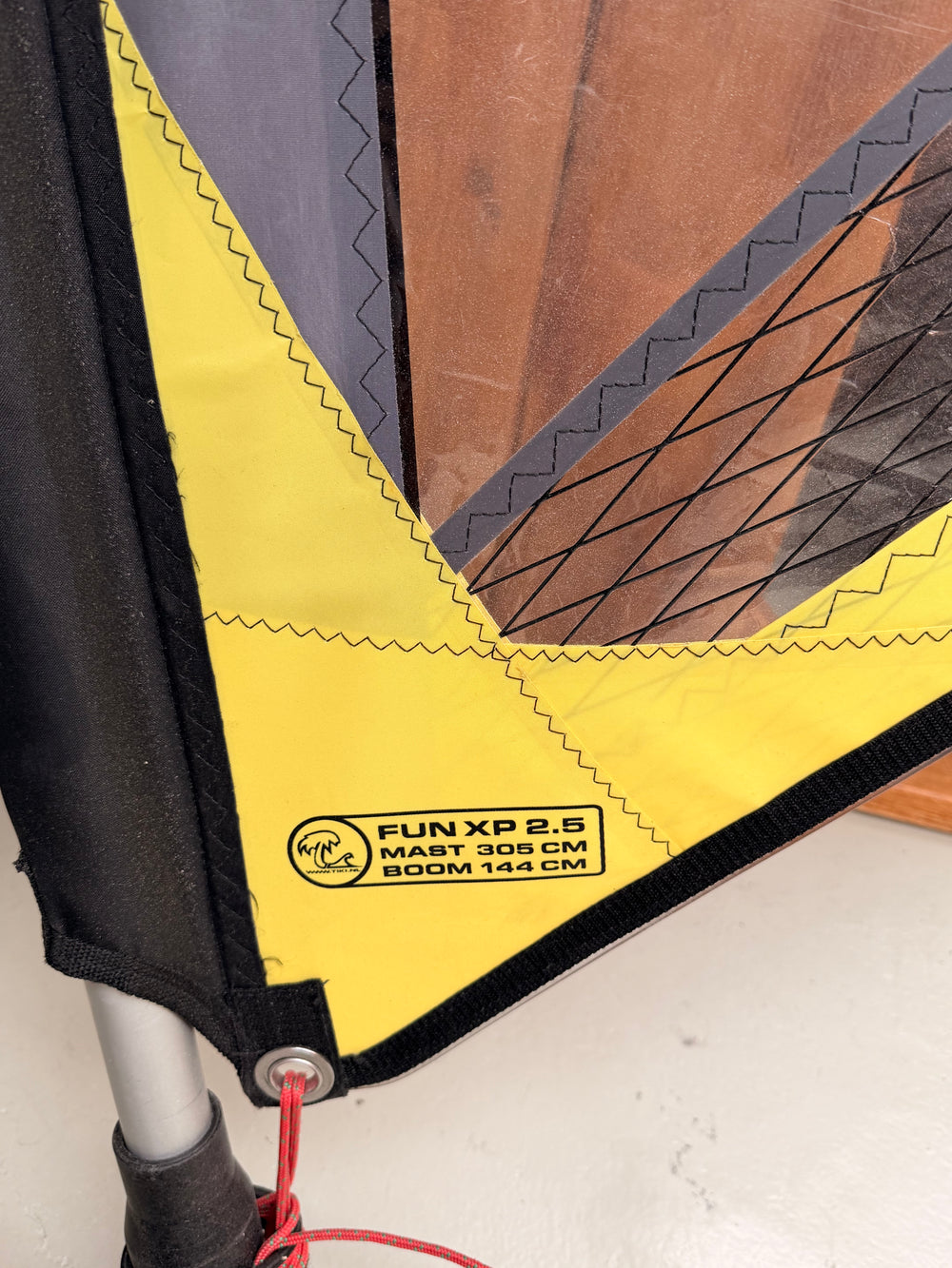 Tiki Fun XP Windsurf zeil beginners 2,5M