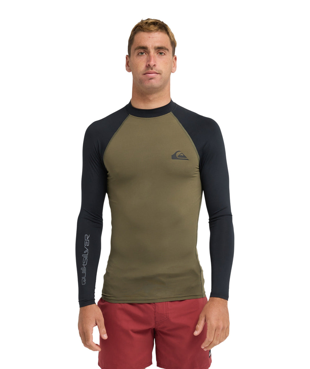UPF50 LS - Grape Leaf/Black