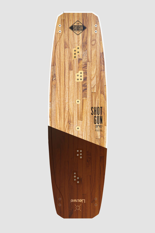 Shotgun Brown - Single Color - kiteboard twintip front