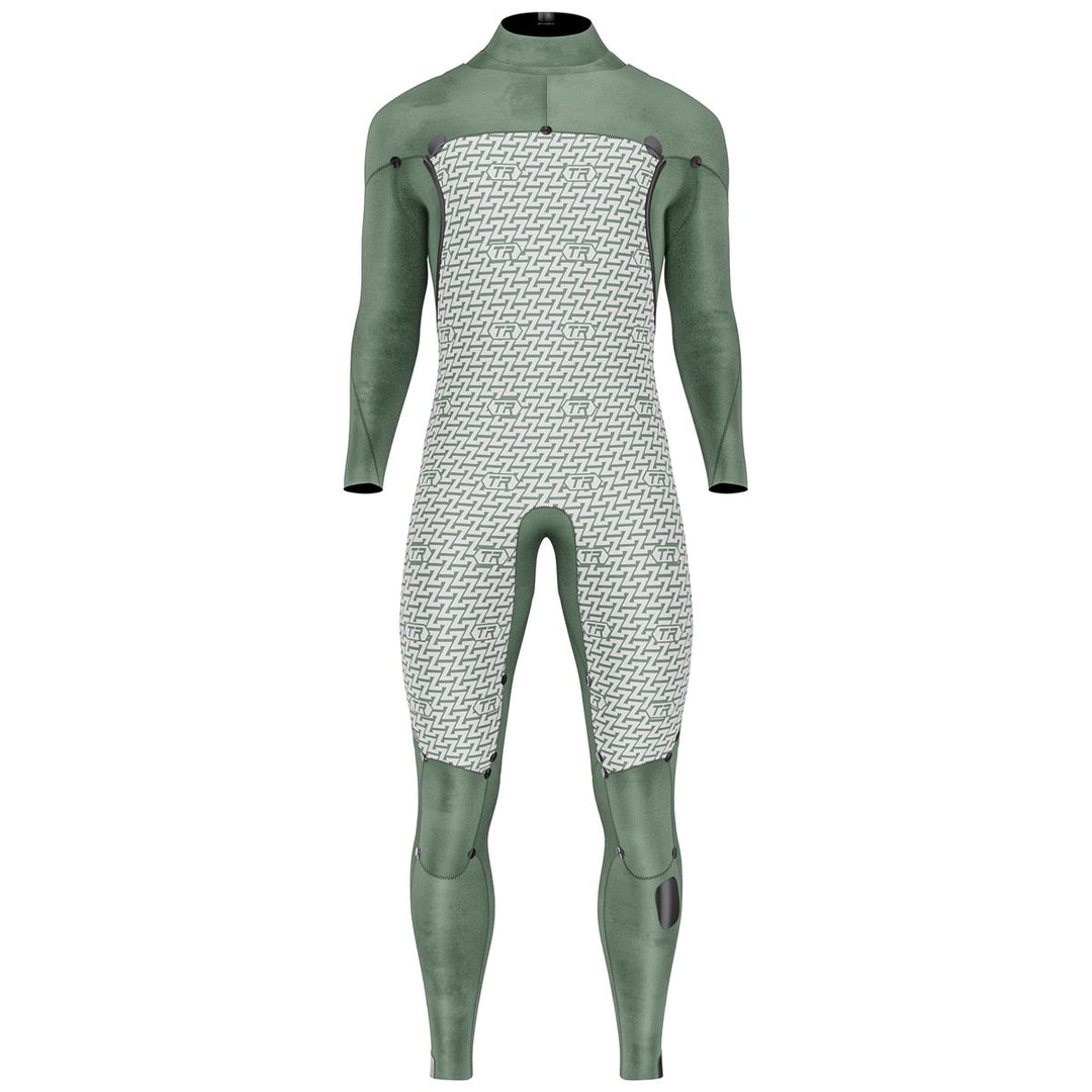Prolimit Mercury Steamer Freezip 6/4 herenwetsuit zwart productdetail