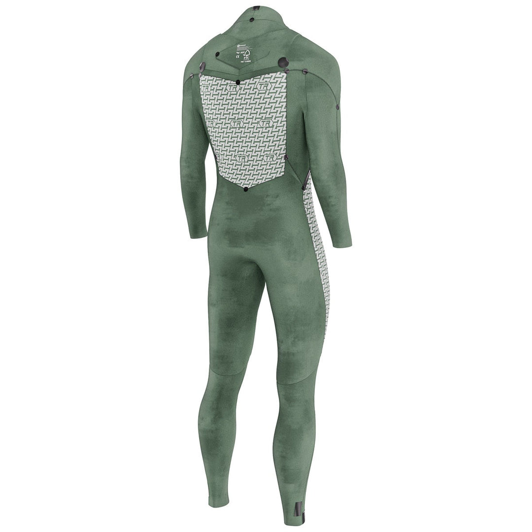 Prolimit Mercury Steamer Freezip 6/4 herenwetsuit zwart productdetail
