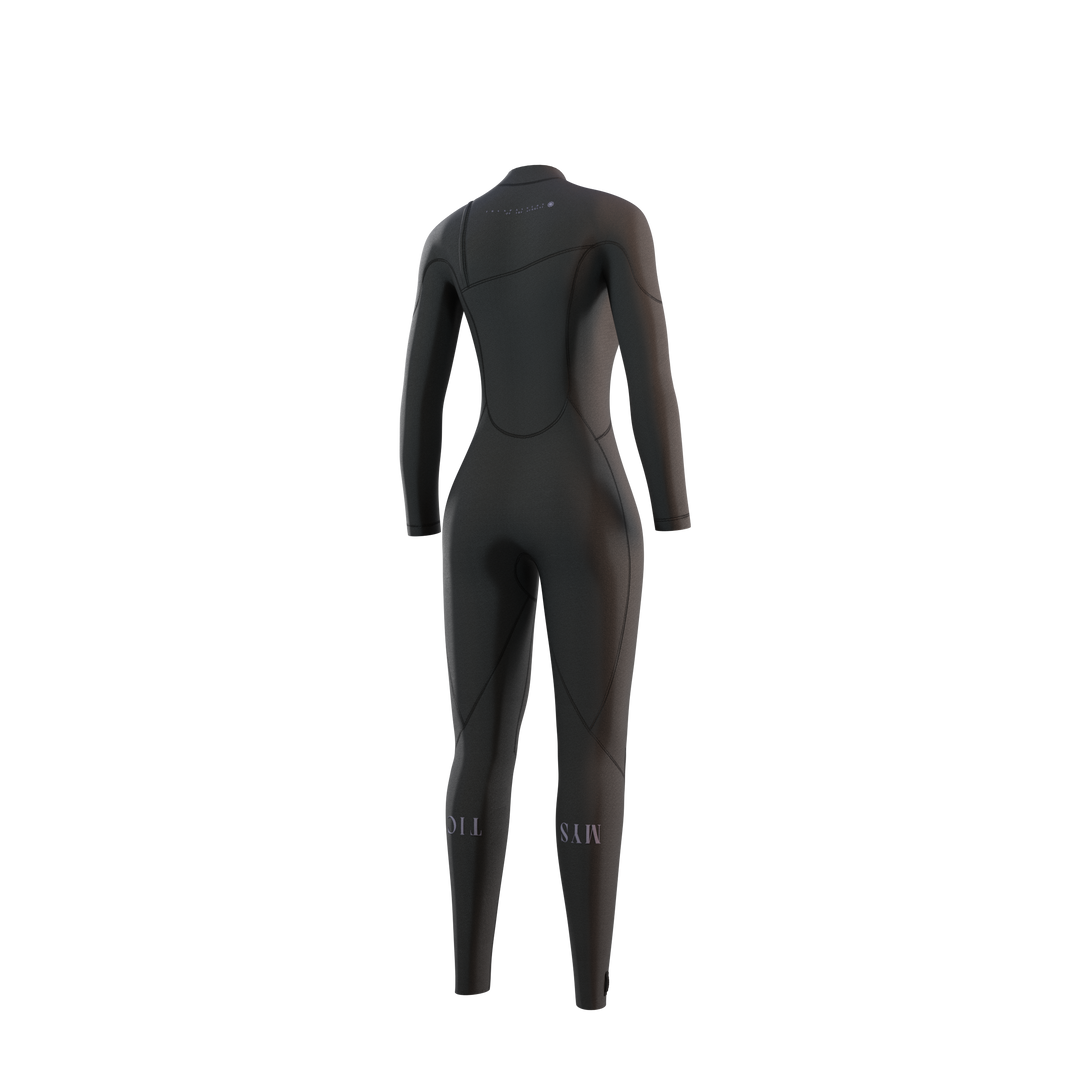 Mystic The One Fullsuit 3/2mm Zipfree in zwart, productaanzicht 2