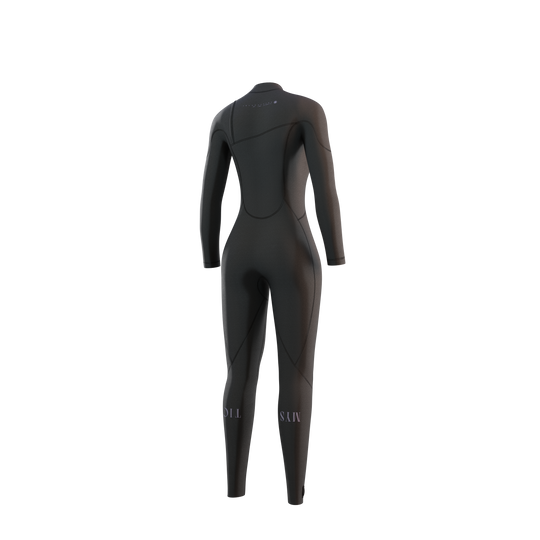 Mystic The One Fullsuit 3/2mm Zipfree in zwart, productaanzicht 2