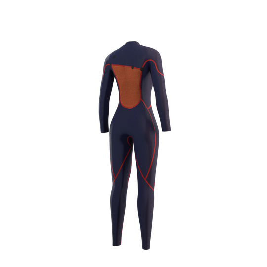 Mystic The One Fullsuit 3/2mm Zipfree in zwart, productaanzicht 4