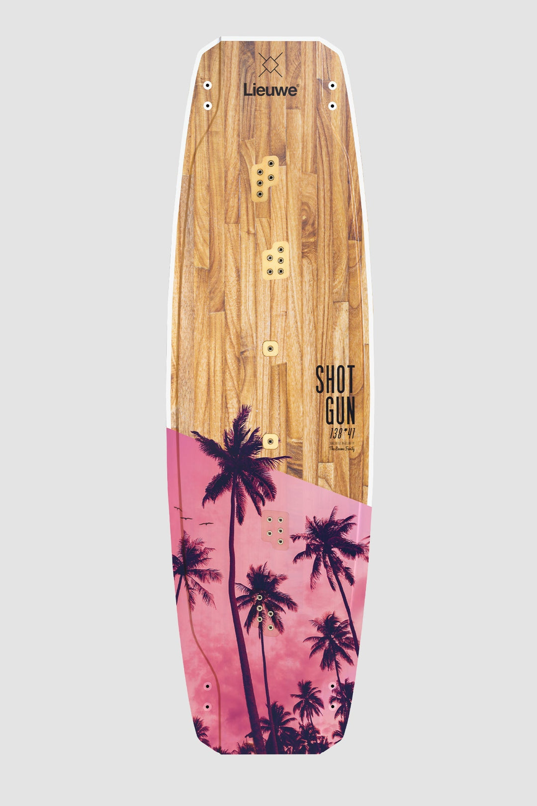 kiteboard pink sunset top