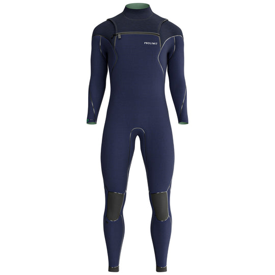 Prolimit Mercury Steamer FZ 4/3 herenwetsuit – navy achteraanzicht
