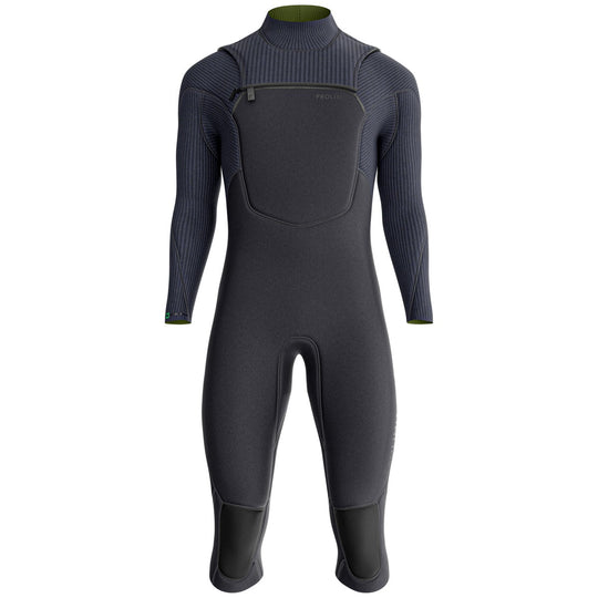 Prolimit Predator Steamer 3/4 Leg FZ 3/2 herenwetsuit – zwart achteraanzicht